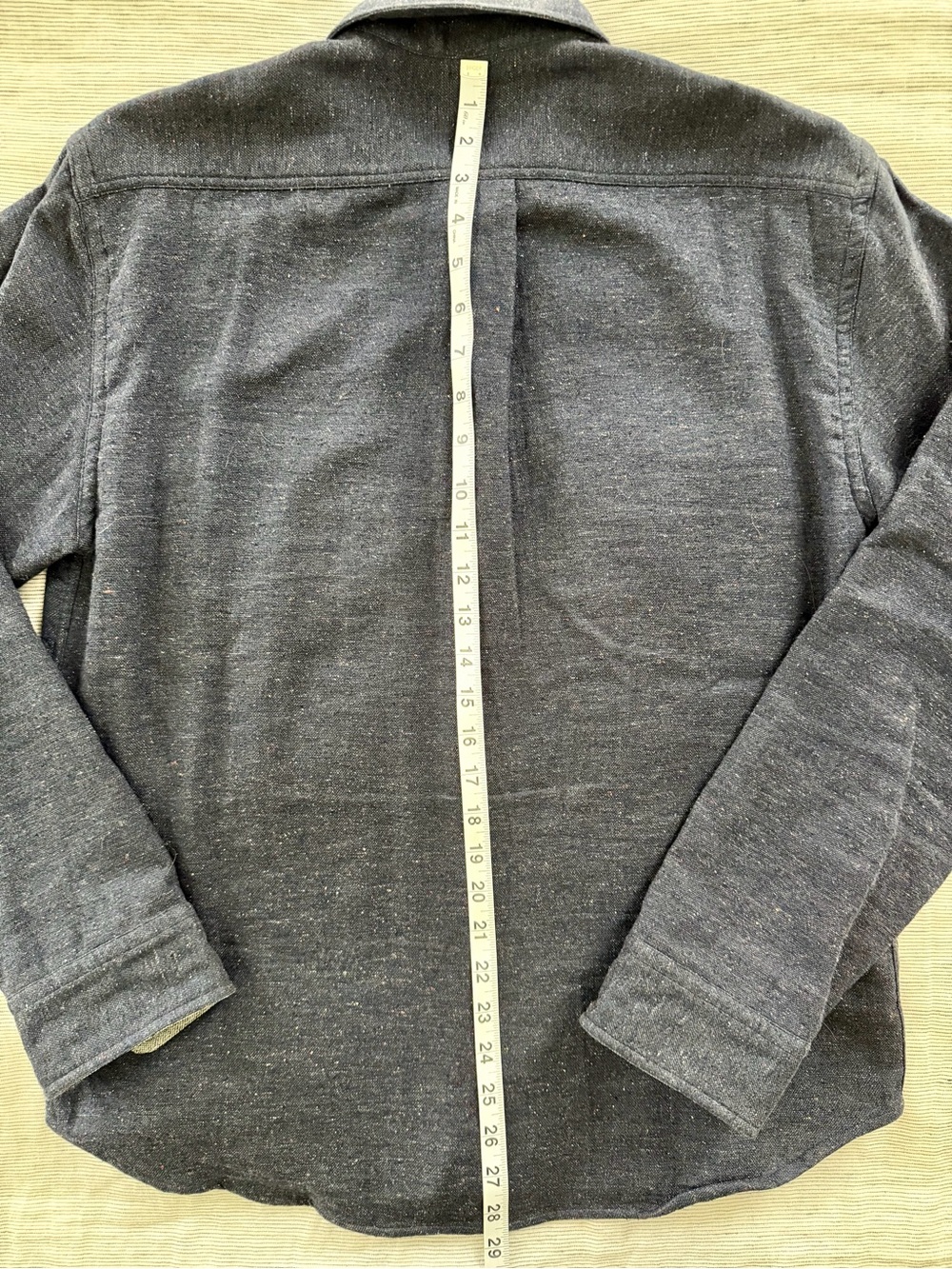 Billy Reid Silk Cotton Overshirt - Unique Find - Sz Medium - Picture 8 of 9